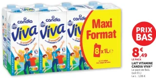 LAIT VITAMINE CANDIA VIVA