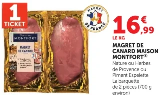 Magret de canard Maison Montfort