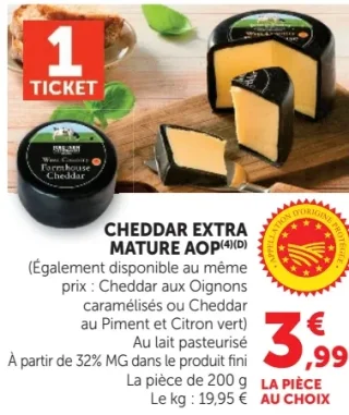 Cheddar Extra Mature AOP