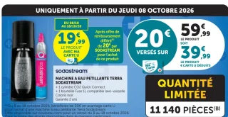 MACHINE A EAU PETILLANTE TERRA SODASTREAM