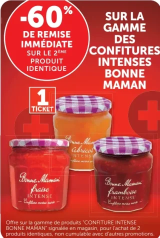 Confitures Intenses Bonne Maman