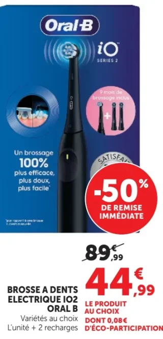 Brosse à dents électrique iO2 Oral-B