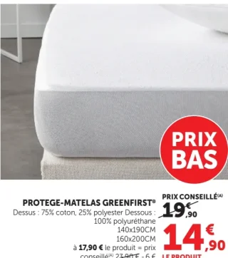 Protège-matelas Greenfirst® U Maison