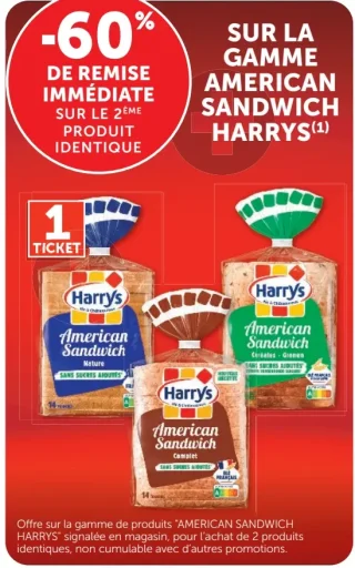 Gamme American Sandwich Harrys