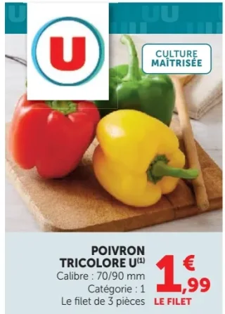POIVRON TRICOLORE U
