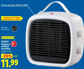 TRONIC® Radiateur soufflant céramique