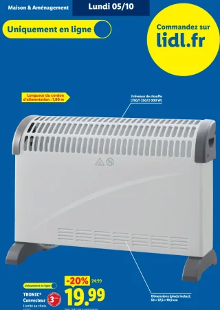 Convecteur TRONIC