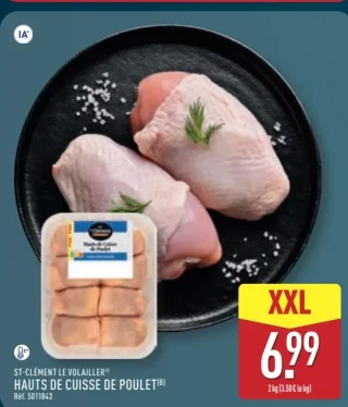 St-Clément Le Volailler Hauts de Cuisse de Poulet