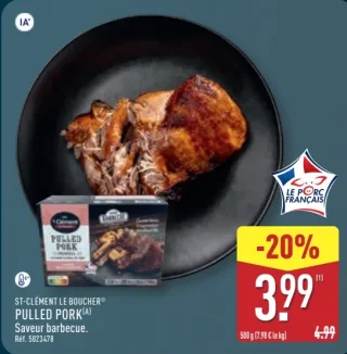 ST-CLÉMENT LE BOUCHER Pulled pork