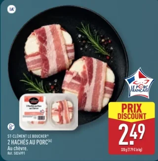 ST-CLÉMENT LE BOUCHER 2 hachés au porc