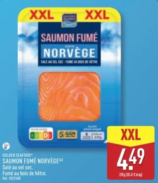 GOLDEN SEAFOOD Saumon Fumé Norvège