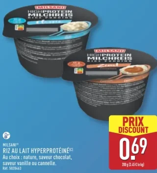 Milsani Riz au lait hyperprotéiné