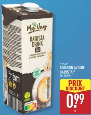 My Vay Boisson avoine barista