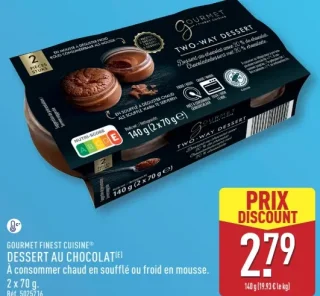 GOURMET FINEST CUISINE® DESSERT AU CHOCOLAT(E)