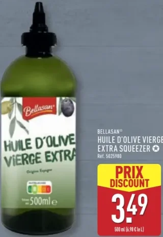 Huile d'olive vierge extra Squeezer Bellasan