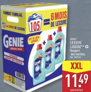 Génie Lessive Liquide XXL