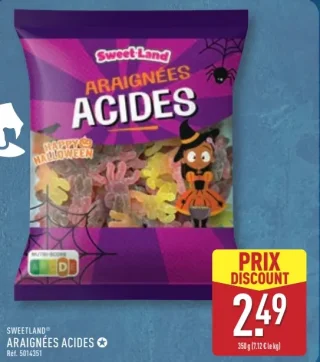 SWEETLAND® ARAIGNÉES ACIDES