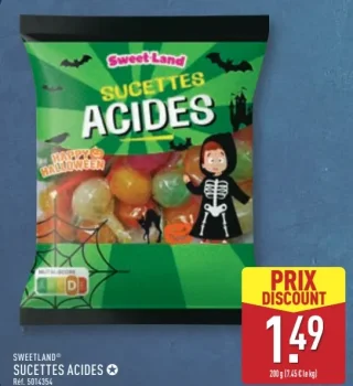 SWEETLAND® SUCETTES ACIDES