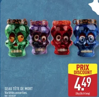 Seau Tête de Mort
