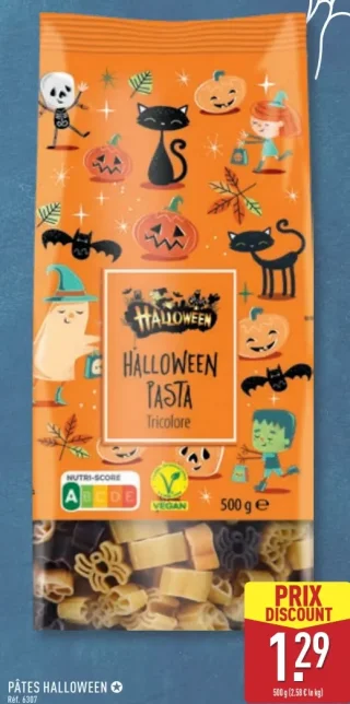 PÂTES HALLOWEEN