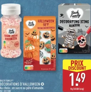BACK FAMILY® DÉCORATIONS D'HALLOWEEN