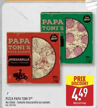 Pizza Papa Toni's Pizza Gigante