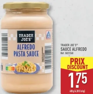 Sauce Alfredo Trader Joe's