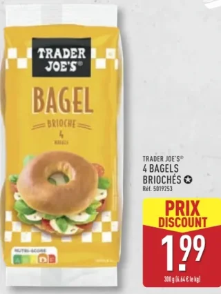 TRADER JOE'S® 4 Bagels briochés