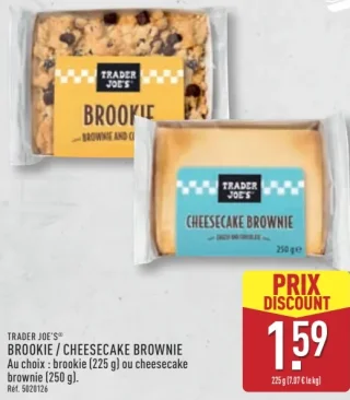 Trader Joe's® Brookie / Cheesecake Brownie