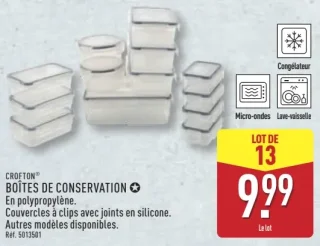 Boîtes de conservation CROFTON®