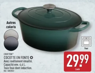 Crofton® Cocotte en Fonte