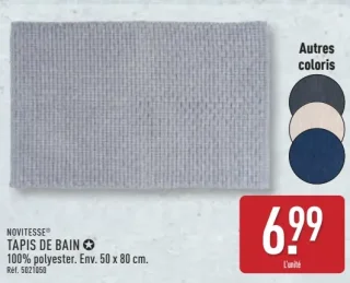 NOVITESSE® TAPIS DE BAIN