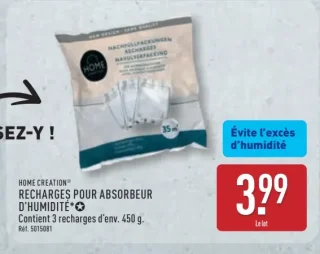 Home Creation Recharges pour absorbeur d'humidité