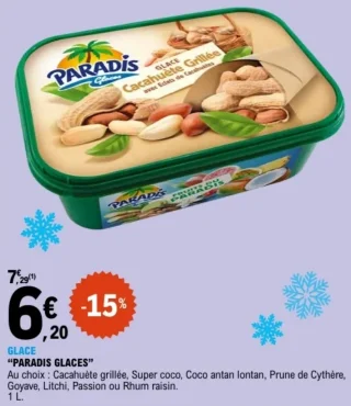 Glace "Paradis Glaces"