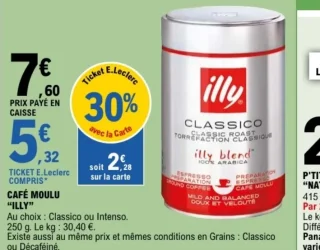 Café Moulu "Illy"