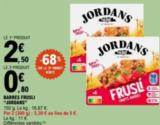 Barres Frusli "Jordans"