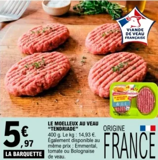 Le Moelleux au veau Tendriade