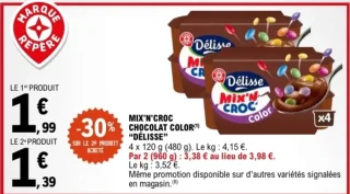 MIX'N'CROC CHOCOLAT COLOR "DÉLISSE"