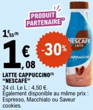 LATTE CAPPUCCINO "NESCAFÉ"