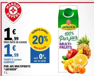 Pur jus multifruits Jafaden