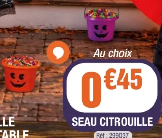 SEAU CITROUILLE