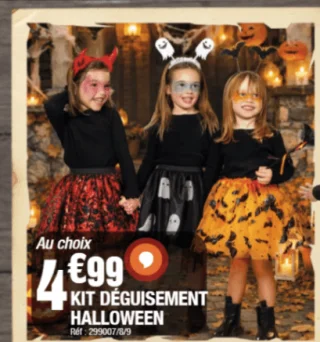 Kit Déguisement Halloween