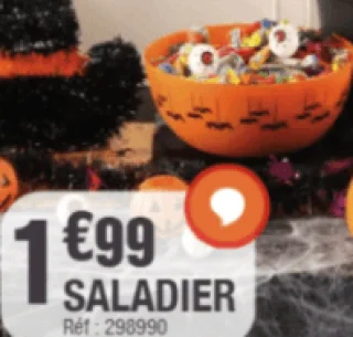 Saladier Halloween