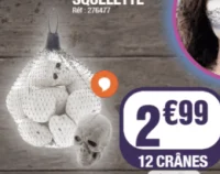 12 crânes