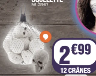 12 crânes