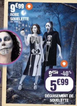 Robe squelette