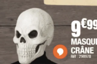 Masque crâne