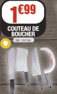 Couteau de boucher