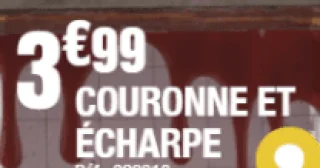 Couronne et écharpe