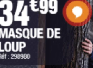 Masque de loup